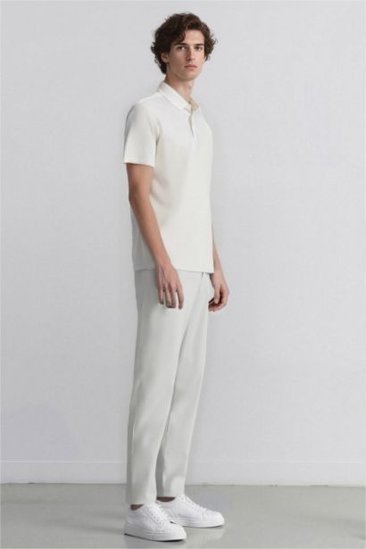 بنطلون رياضي جوجر سليم فيت ستريج رمادي حجري من DeFactoFit