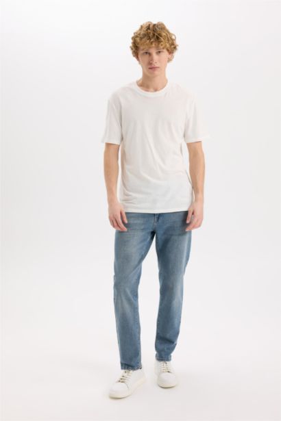 Super Skinny Hem Denim Trousers