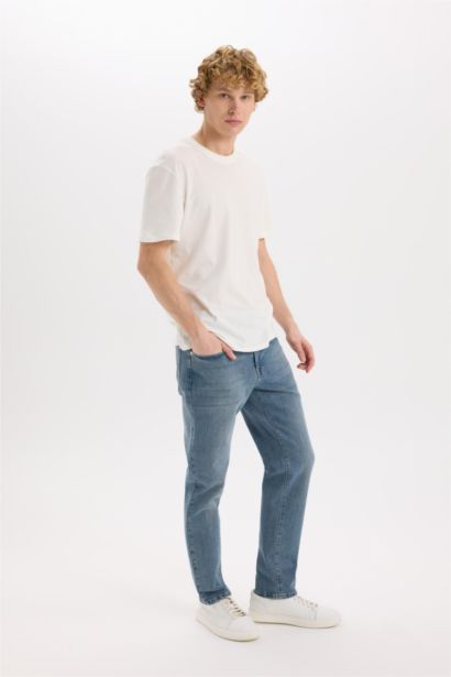 Super Skinny Hem Denim Trousers