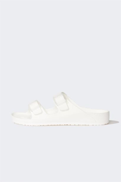 Man Flat Sole Double Eva Slippers