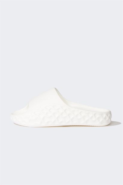 Woman Flat Sole Single Band Eva Slippers