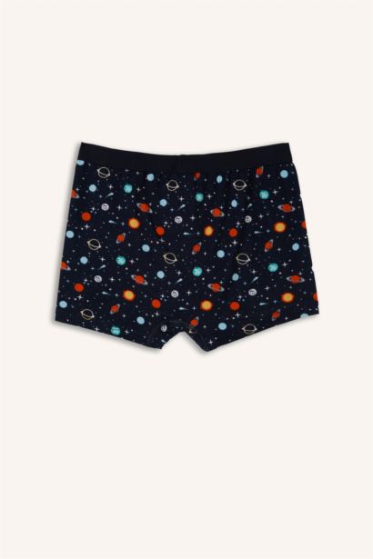 Desenli 3'lü Boxer Set Erkek Erkek Çocuk