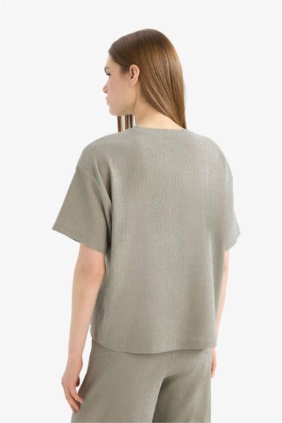 Relax Fit Crew Neck Short Sleeve T-Shirt