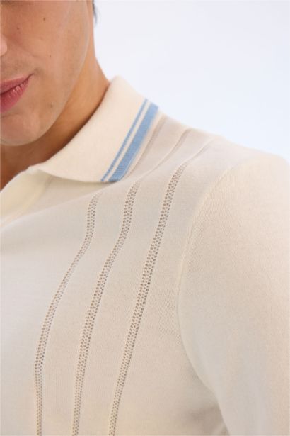 Standard Fit Short Sleeve Knitwear Polo T-Shirt