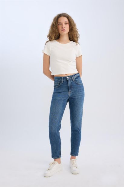 Yüksek Bel Comfort Fıt Pantolon