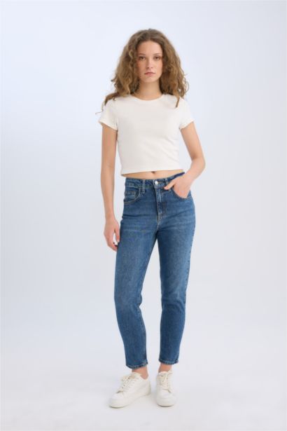 Yüksek Bel Comfort Fıt Pantolon