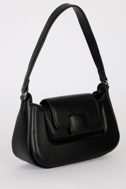 Woman Faux Leather Shoulder Bag
