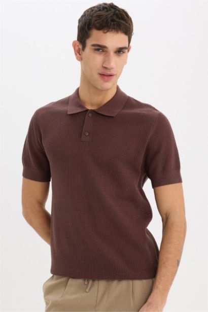 تيشيرت بولو تريكو نص ردن قصة عادية