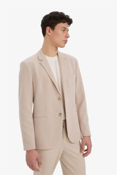 Slim Fit Half Lining Blazer