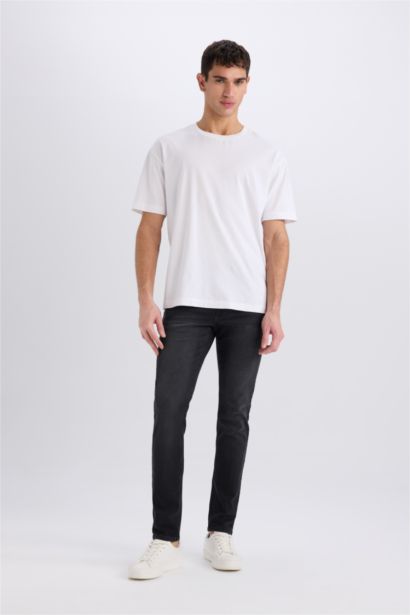 Carlo Skinny Fit Extra Slim Fit Normal Waist Jeans