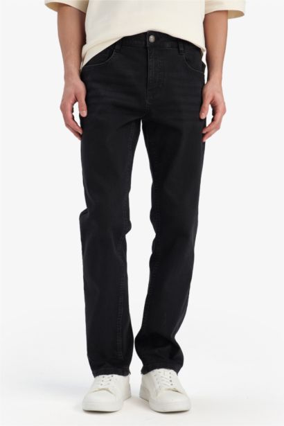 серджио - қалыпты пішім деним тұрақты етек Шалбар