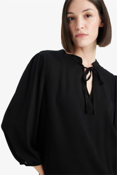 Regular Fit Long Sleeve Blouse