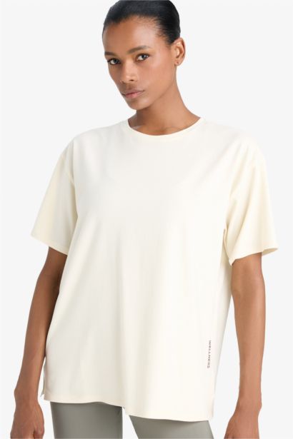 DeFactoFit Comfort Fit Sports Short Sleeve T-Shirt