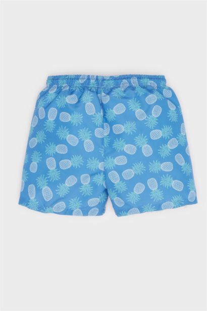 Baby Boy Regular Fit Animal Swim Shorts