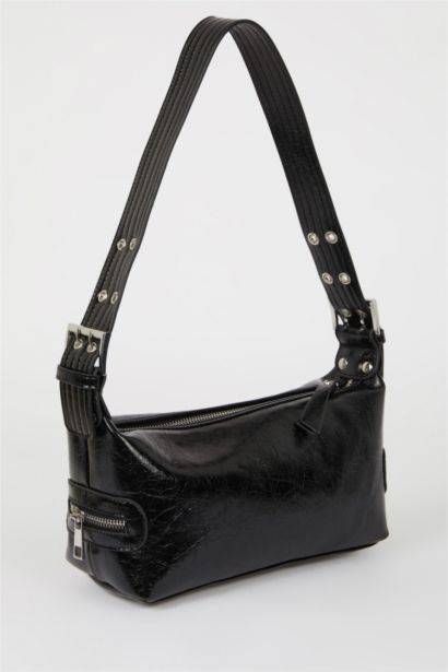 جنطة كتف نسائي منسوج