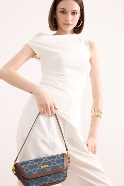 Женская сумка через плечо из искусственной кожи