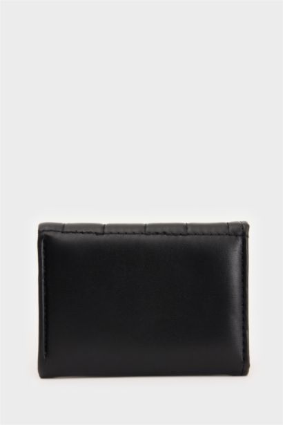 Женский стеганый кошелек из искусственной кожи