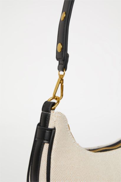 Әйелдерге кенеп шынжырлы иық сөмкесі