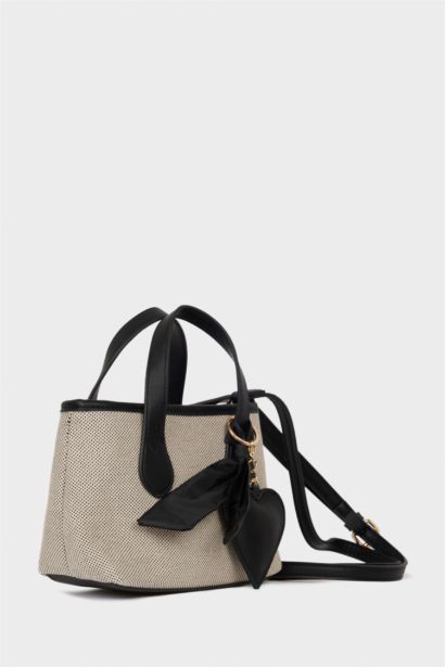 Әйелдерге кенеп шынжырлы иық сөмкесі