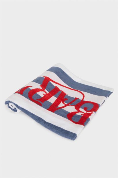 Woman Patterned Cotton Beach Towel