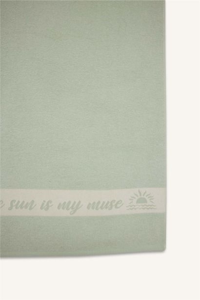 Woman Patterned Cotton Beach Towel
