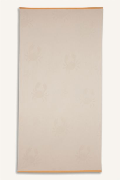 Woman Patterned Cotton Beach Towel