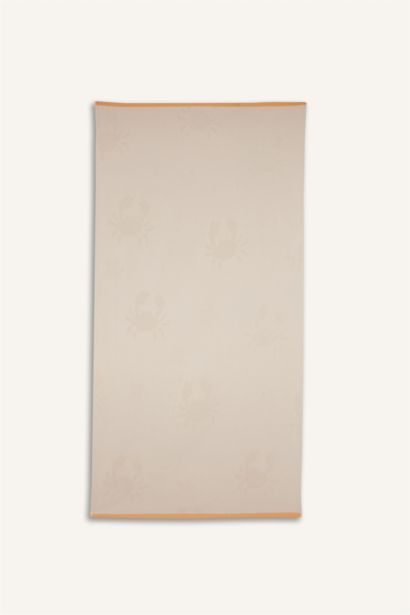 Woman Patterned Cotton Beach Towel