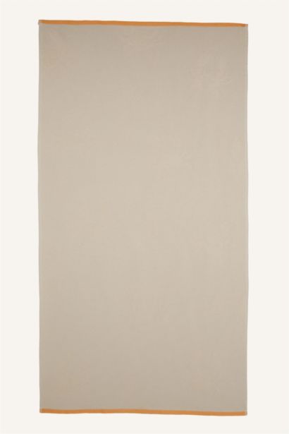 Woman Patterned Cotton Beach Towel