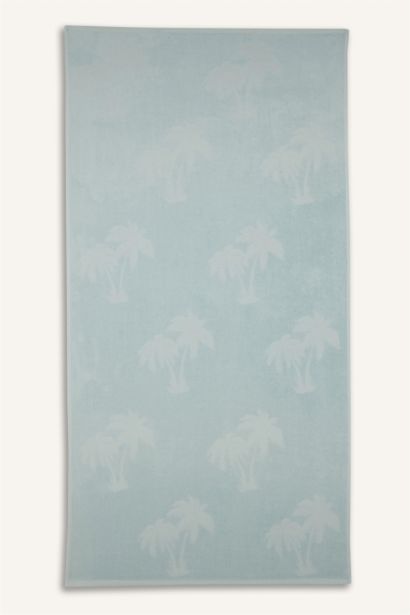 Woman Patterned Cotton Beach Towel
