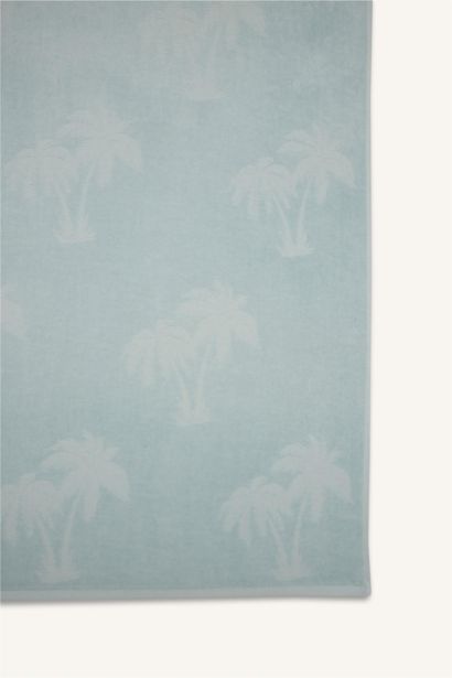 Woman Patterned Cotton Beach Towel