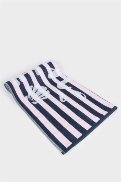 Woman Patterned Cotton Beach Towel