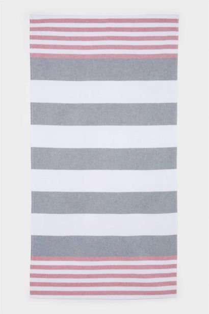 Woman Patterned Cotton Beach Towel