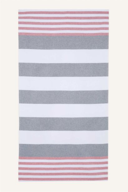 Woman Patterned Cotton Beach Towel