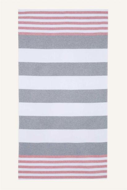 Woman Patterned Cotton Beach Towel