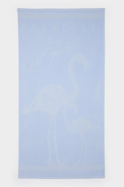 Woman Patterned Cotton Beach Towel