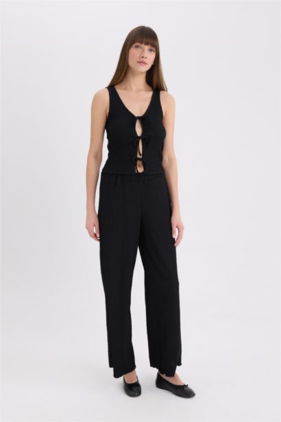 Wide Leg Trousers