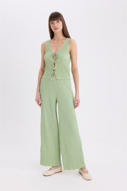 Wide Leg Trousers