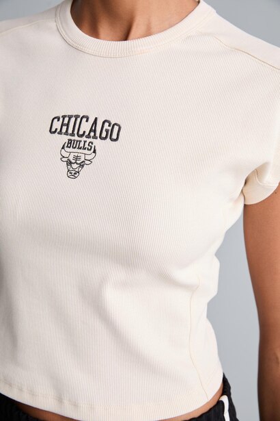 NBA Chıcago Bulls Lisanslı Baskılı Tişört