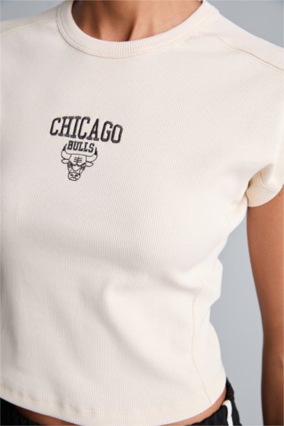 NBA Chıcago Bulls Lisanslı Baskılı Tişört