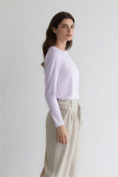 توب فيسكوز أبيض من Fall in Love