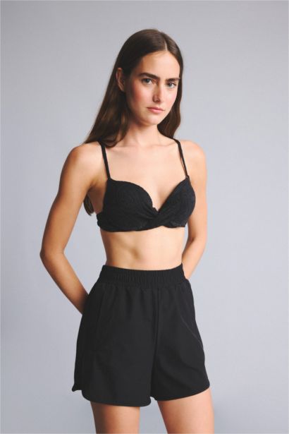 Regular Fit Kısa Deniz Şortu