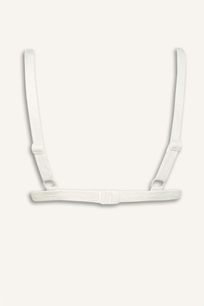 Regular Fit brode Bikini Top