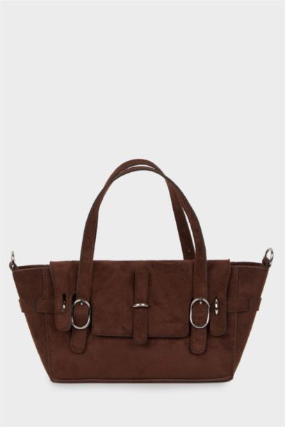 Kadın Süet Omuz Çantası