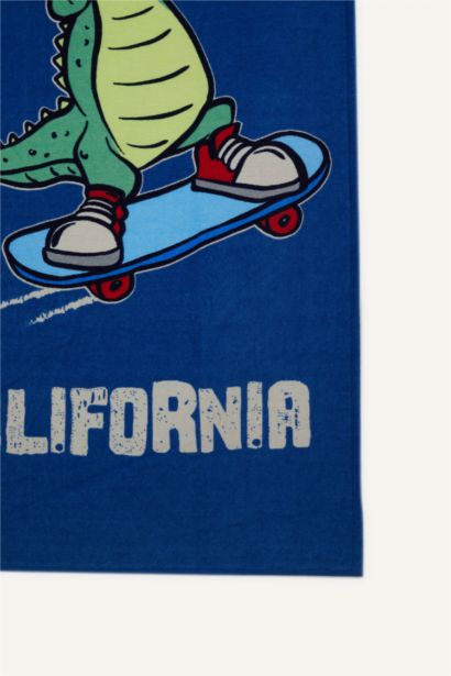 Baskılı Plaj Havlusu Erkek Çocuk