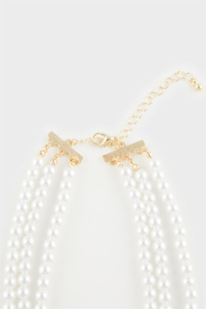 Kadın İnci Detaylı Kolye