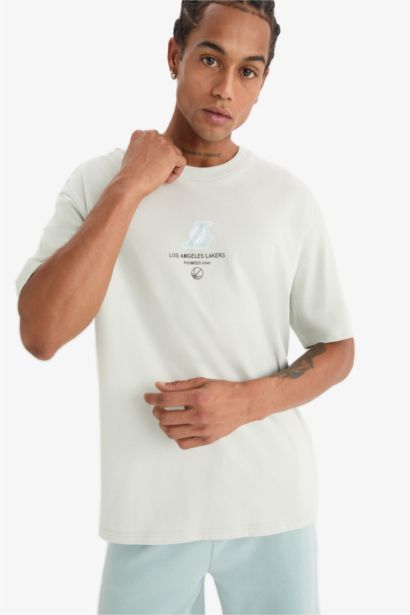 DeFactoFit NBA Chicago Bulls Boxy Fit T-Shirt