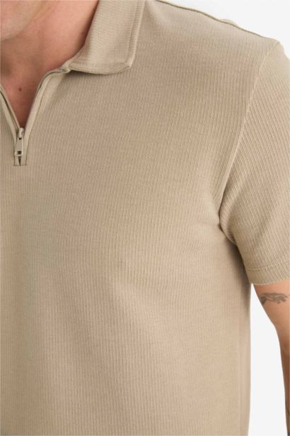 Regular Fit Short Sleeve Polo T-Shirt