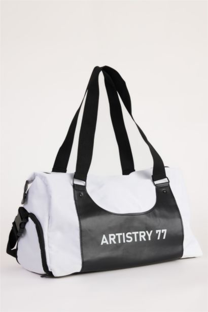 Erkek Suni Deri Spor Ve Seyahat Çantası