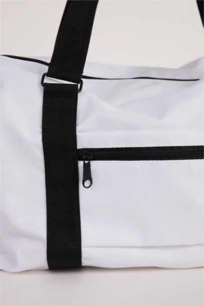 Erkek Suni Deri Spor Ve Seyahat Çantası