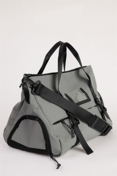 Мужская спортивная и дорожная сумка из искусственной кожи